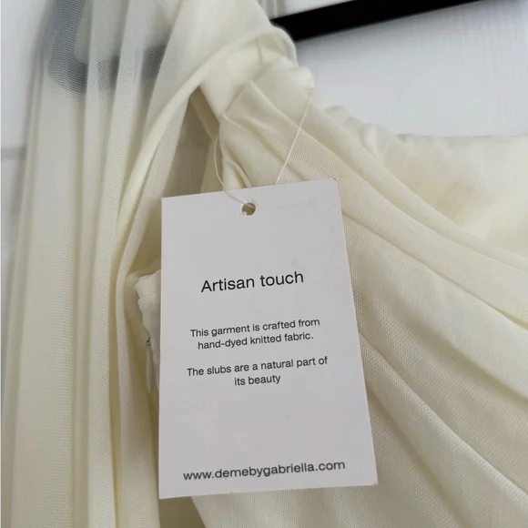 Deme by Gabriella Cynthia Dress Off White NEW with tag